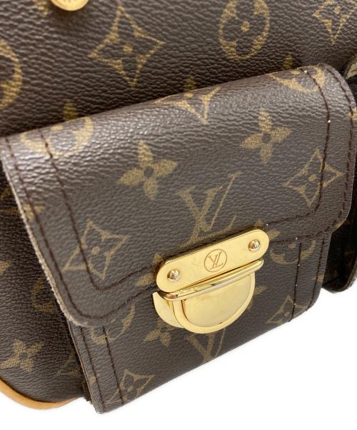 LOUIS VUITTON（ルイ ヴィトン）LOUIS VUITTON (ルイ ヴィトン) モノグラム ハドソンＧＭショルダーバッグ ブラウンの古着・服飾アイテム
