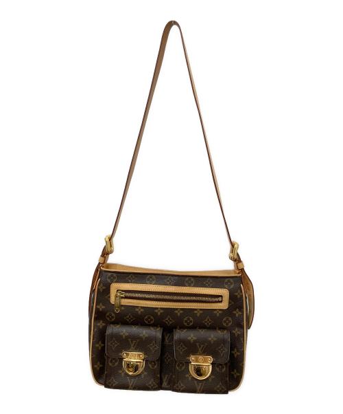 LOUIS VUITTON（ルイ ヴィトン）LOUIS VUITTON (ルイ ヴィトン) モノグラム ハドソンＧＭショルダーバッグ ブラウンの古着・服飾アイテム