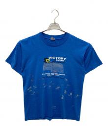 FRUIT OF THE LOOM（フルーツオブザルーム）の古着「プリントTシャツ」｜ブルー