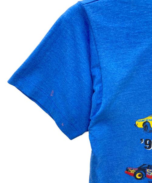 FRUIT OF THE LOOM（フルーツオブザルーム）FRUIT OF THE LOOM (フルーツオブザルーム) プリントTシャツ ブルー サイズ:Lの古着・服飾アイテム