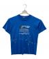 FRUIT OF THE LOOM（フルーツオブザルーム）の古着「プリントTシャツ」｜ブルー