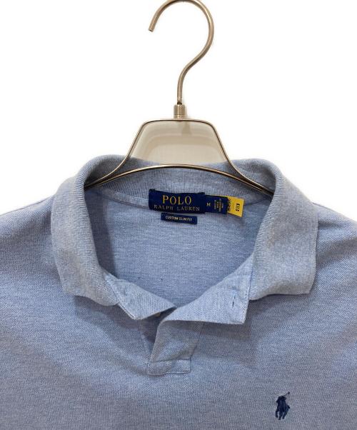 POLO RALPH LAUREN（ポロ・ラルフローレン）POLO RALPH LAUREN (ポロ・ラルフローレン) ポロシャツ ブルー サイズ:Mの古着・服飾アイテム