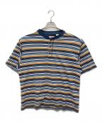 LEVI'Sリーバイス）の古着「ヘンリーネックカットソー」｜ベージュ