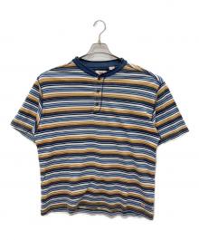 LEVI'S（リーバイス）の古着「ヘンリーネックカットソー」｜ベージュ