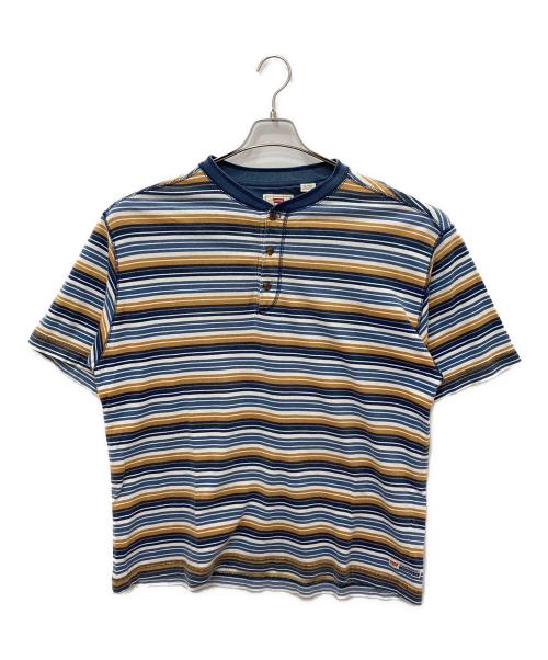 LEVI'S（リーバイス）LEVI'S (リーバイス) ヘンリーネックカットソー ベージュ サイズ:XLの古着・服飾アイテム