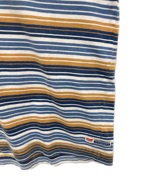 LEVI'S（リーバイス）LEVI'S (リーバイス) ヘンリーネックカットソー ベージュ サイズ:XLの古着・服飾アイテム