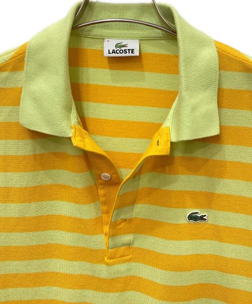 LACOSTE（ラコステ）LACOSTE (ラコステ) ポロシャツ イエロー サイズ:4の古着・服飾アイテム