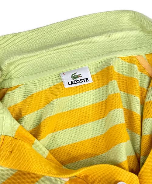 LACOSTE（ラコステ）LACOSTE (ラコステ) ポロシャツ イエロー サイズ:4の古着・服飾アイテム