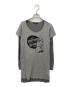 Hysteric Glamour（ヒステリックグラマー）の古着「カットソープリントワンピース」｜グレー