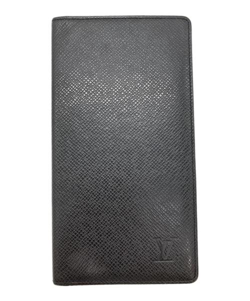 LOUIS VUITTON（ルイ ヴィトン）LOUIS VUITTON (ルイ ヴィトン) 札入れ ブラックの古着・服飾アイテム