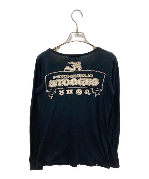 Hysteric Glamour（ヒステリックグラマー）Hysteric Glamour (ヒステリックグラマー) 両面プリントカットソー ブラック サイズ:FREEの古着・服飾アイテム