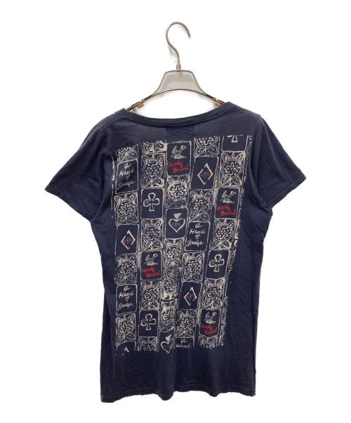 Hysteric Glamour（ヒステリックグラマー）Hysteric Glamour (ヒステリックグラマー) ANDY WARHOL (アンディウォーホル) 両面プリントカットソー ネイビー サイズ:FREEの古着・服飾アイテム
