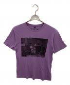 Hysteric Glamour×SUE RYNSKIヒステリックグラマー×スー・リンスキー）の古着「両面プリントTシャツ」｜パープル