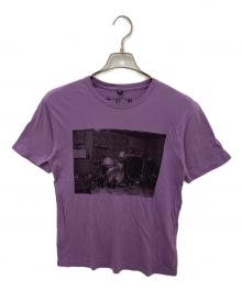 Hysteric Glamour×SUE RYNSKI（ヒステリックグラマー×スー・リンスキー）の古着「両面プリントTシャツ」｜パープル