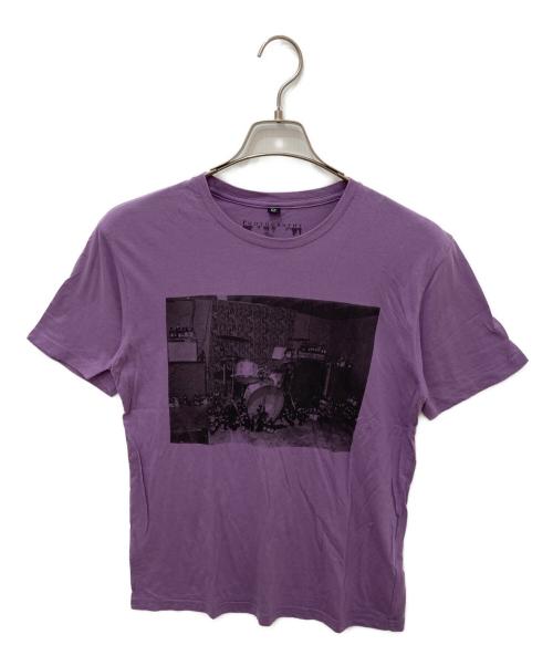 Hysteric Glamour（ヒステリックグラマー）Hysteric Glamour (ヒステリックグラマー) SUE RYNSKI (スー・リンスキー) 両面プリントTシャツ パープル サイズ:Sの古着・服飾アイテム