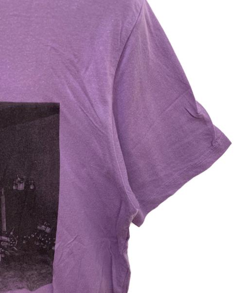 Hysteric Glamour（ヒステリックグラマー）Hysteric Glamour (ヒステリックグラマー) SUE RYNSKI (スー・リンスキー) 両面プリントTシャツ パープル サイズ:Sの古着・服飾アイテム