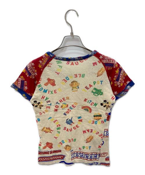 Hysteric Glamour（ヒステリックグラマー）Hysteric Glamour (ヒステリックグラマー) ヒステリックガール総柄カットソー ベージュ サイズ:FREEの古着・服飾アイテム