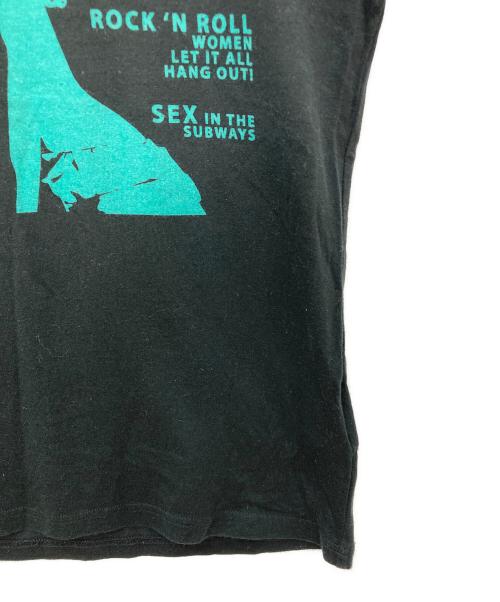 Hysteric Glamour（ヒステリックグラマー）Hysteric Glamour (ヒステリックグラマー) ヒスガール プリントTシャツ ブラック サイズ:Sの古着・服飾アイテム