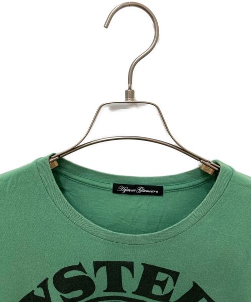Hysteric Glamour（ヒステリックグラマー）Hysteric Glamour (ヒステリックグラマー) プリントTシャツ グリーン サイズ:FREEの古着・服飾アイテム
