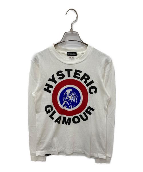 Hysteric Glamour（ヒステリックグラマー）Hysteric Glamour (ヒステリックグラマー) ヒステリックガールプリントロンT ホワイト サイズ:FREEの古着・服飾アイテム
