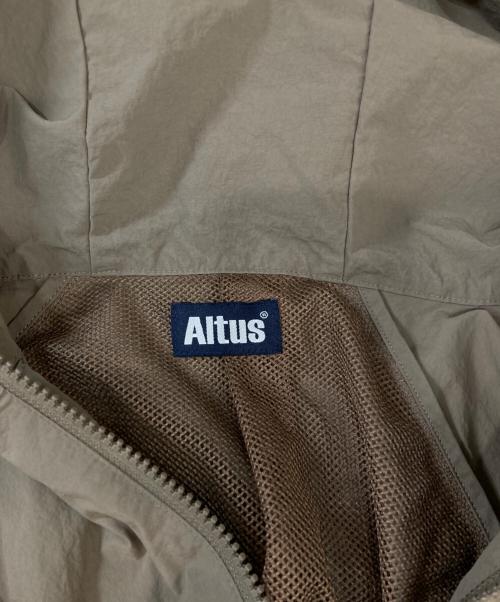 ALTUS（アルタス）ALTUS (アルタス) ナイロンフーデッドマウンテンパーカー ブラウン サイズ:oneの古着・服飾アイテム
