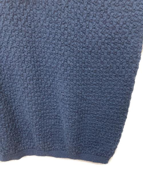 BRING Wunderwear（アンダーウェアー）BRING Wunderwear (アンダーウェアー) シームレスニットフーディー ネイビー サイズ:Mの古着・服飾アイテム
