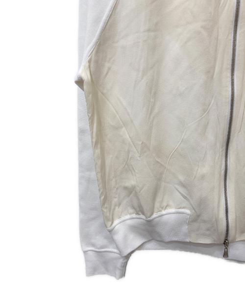 MaxMara（マックスマーラ）MaxMara (マックスマーラ) CANARDジップアップジャケット ホワイト サイズ:Sの古着・服飾アイテム