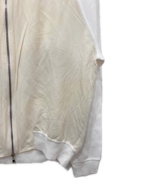 MaxMara（マックスマーラ）MaxMara (マックスマーラ) CANARDジップアップジャケット ホワイト サイズ:Sの古着・服飾アイテム