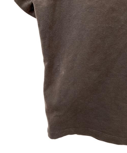 COACH（コーチ）COACH (コーチ) Matin Kim (マーティン・キム) ワックスド クロップド Tシャツ ブラウン サイズ:Ｍの古着・服飾アイテム
