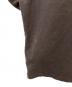 中古・古着 COACH (コーチ) Matin Kim (マーティン・キム) ワックスド クロップド Tシャツ ブラウン サイズ:Ｍ：8000円