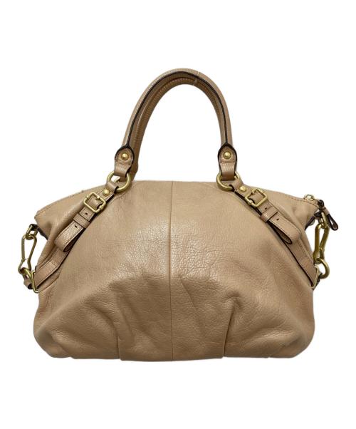 COACH（コーチ）COACH (コーチ) 2WAYバッグ ベージュの古着・服飾アイテム