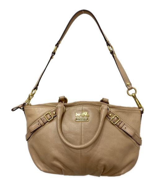 COACH（コーチ）COACH (コーチ) 2WAYバッグ ベージュの古着・服飾アイテム