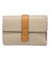 LOEWE（ロエベ）の古着「バーティカルコンパクトウォレット」｜ベージュ