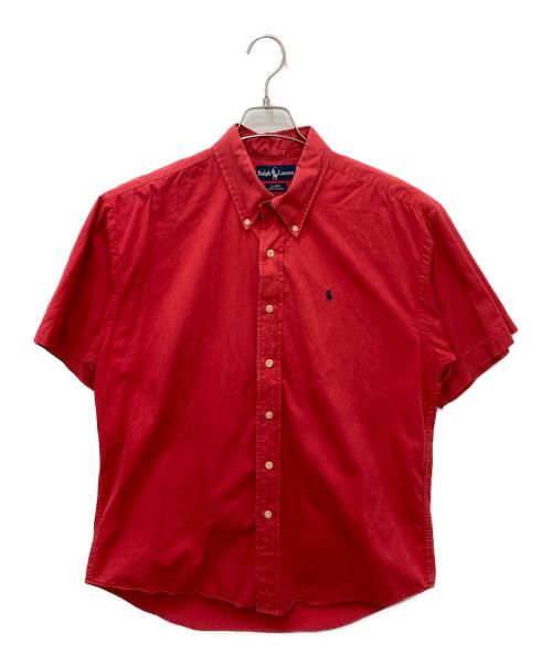 RALPH LAUREN（ラルフローレン）RALPH LAUREN (ラルフローレン) 半袖シャツ レッド サイズ:Lの古着・服飾アイテム