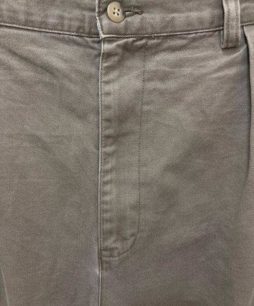 POLO RALPH LAUREN（ポロ・ラルフローレン）POLO RALPH LAUREN (ポロ・ラルフローレン) タックチノパンツ カーキ サイズ:38の古着・服飾アイテム