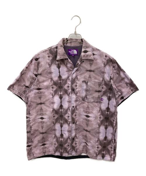 THE NORTHFACE PURPLELABEL（ザ・ノースフェイス パープルレーベル）THE NORTHFACE PURPLELABEL (ザ・ノースフェイス パープルレーベル) Tie Dye Print H/S Shirt パープル サイズ:Mの古着・服飾アイテム