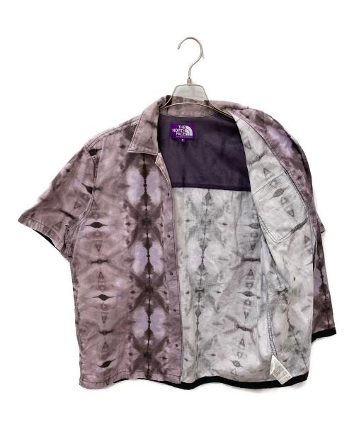 THE NORTHFACE PURPLELABEL（ザ・ノースフェイス パープルレーベル）THE NORTHFACE PURPLELABEL (ザ・ノースフェイス パープルレーベル) Tie Dye Print H/S Shirt パープル サイズ:Mの古着・服飾アイテム