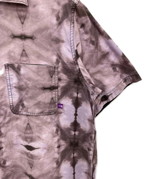 THE NORTHFACE PURPLELABEL（ザ・ノースフェイス パープルレーベル）THE NORTHFACE PURPLELABEL (ザ・ノースフェイス パープルレーベル) Tie Dye Print H/S Shirt パープル サイズ:Mの古着・服飾アイテム