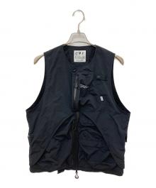 CMF OUTDOOR GARMENT（コンフィーアウトドアガーメント）の古着「OVERLAY VEST」｜ブラック