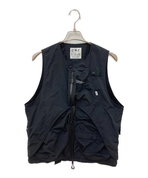 CMF OUTDOOR GARMENT（コンフィーアウトドアガーメント）CMF OUTDOOR GARMENT (コンフィーアウトドアガーメント) OVERLAY VEST ブラック サイズ:Lの古着・服飾アイテム