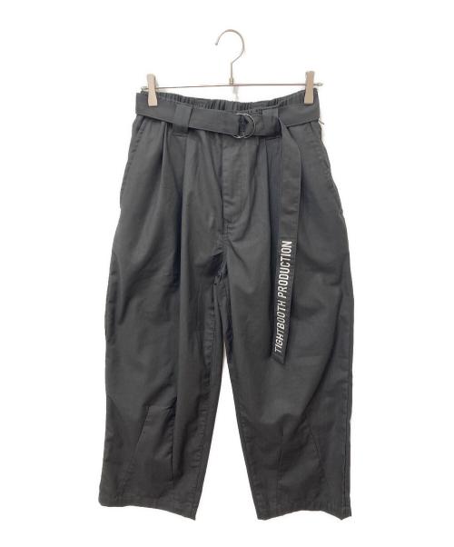 TIGHTBOOTH PRODUCTION（タイトブースプロダクション）TIGHTBOOTH PRODUCTION (タイトブースプロダクション) BAGGY SLACKS グレー サイズ:Ｍの古着・服飾アイテム