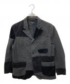 Engineered Garmentsエンジニアド ガーメンツ）の古着「Bedford Jacket   Double Cloth　ベッドフォードジャケット　ダブルクロス」｜ブラック