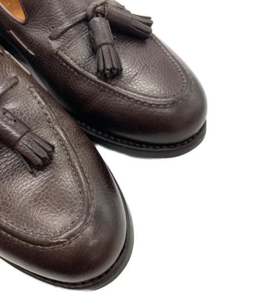 berwick（バーウィック）berwick (バーウィック) タッセルローファー ブラウン サイズ:7の古着・服飾アイテム