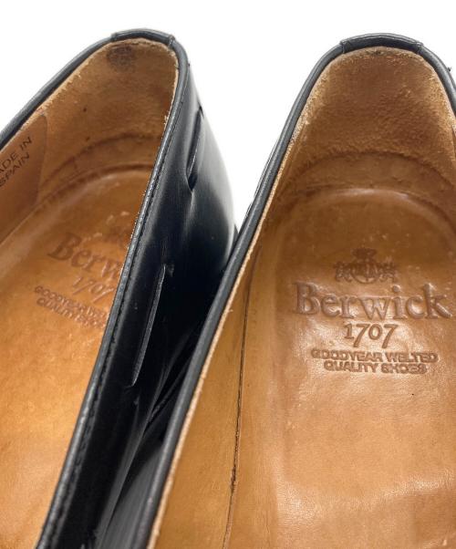 berwick（バーウィック）berwick (バーウィック) タッセルローファー ブラック サイズ:7の古着・服飾アイテム