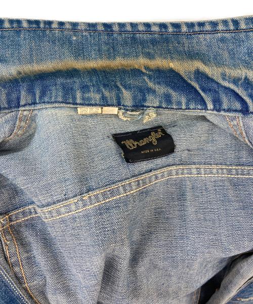 Wrangler（ラングラー）Wrangler (ラングラー) 124MJ デニムジャケット インディゴ サイズ:40の古着・服飾アイテム