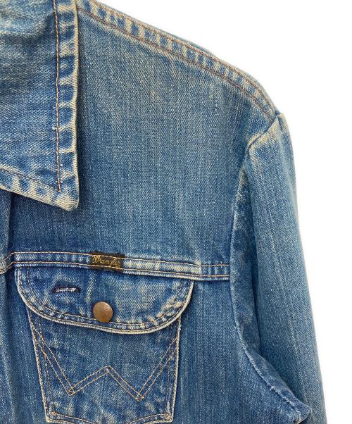 Wrangler（ラングラー）Wrangler (ラングラー) 124MJ デニムジャケット インディゴ サイズ:40の古着・服飾アイテム