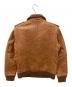 AVIREX VARSITY (アヴィレックスバーシティ) レザージャケット ブラウン サイズ:M：10000円