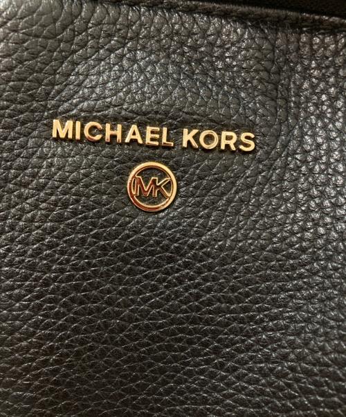 MICHAEL KORS（マイケルコース）MICHAEL KORS (マイケルコース) レザーチェーンリュック ブラックの古着・服飾アイテム