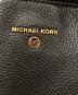 中古・古着 MICHAEL KORS (マイケルコース) レザーチェーンリュック ブラック：9000円