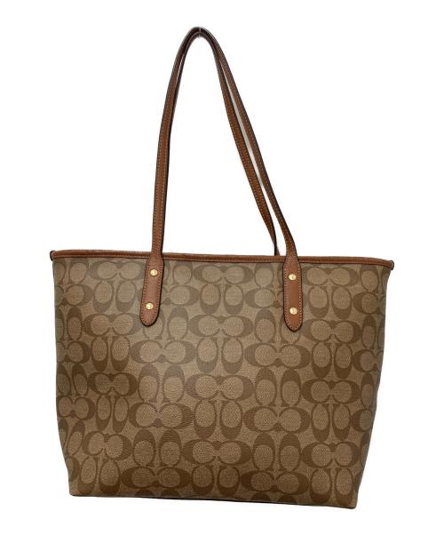 COACH（コーチ）COACH (コーチ) トートバッグ ブラウンの古着・服飾アイテム